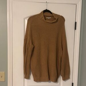 American Eagle Outfitters Tan Knit Sweater